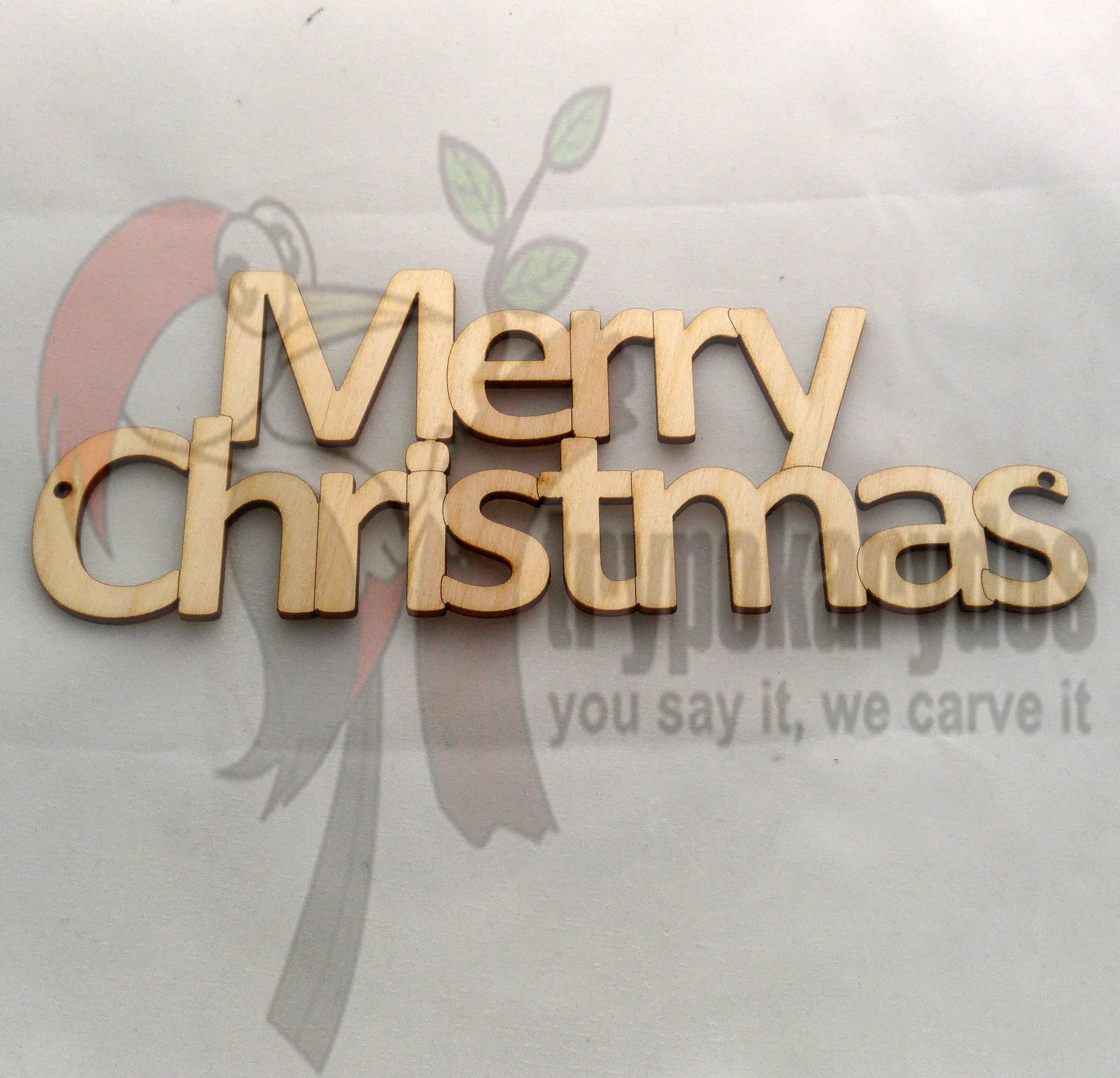 Στολίδι "Merry Christmas" (κωδ. 00234)