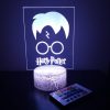 Φωτιστικό Plexiglass LED RGB Harry Potter