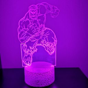 Φωτιστικό Plexiglass LED RGB Hulk