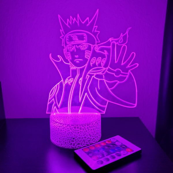 Φωτιστικό Plexiglass LED RGB Naruto