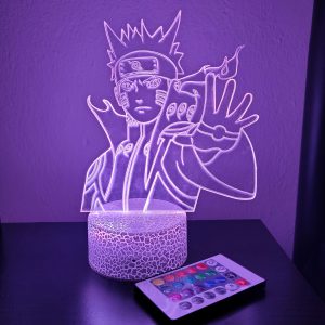 Φωτιστικό Plexiglass LED RGB Naruto