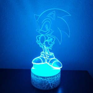 Φωτιστικό Plexiglass LED RGB Sonic