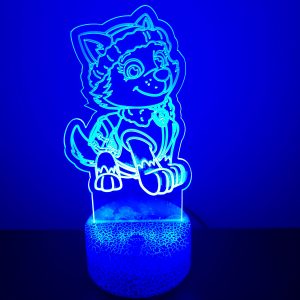 Φωτιστικό Plexiglass LED RGB Paw Patrol Everest