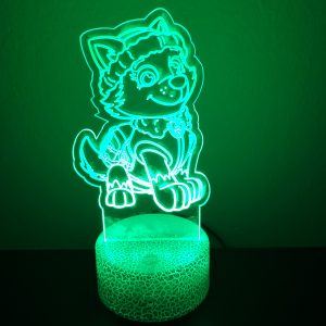 Φωτιστικό Plexiglass LED RGB Paw Patrol Everest